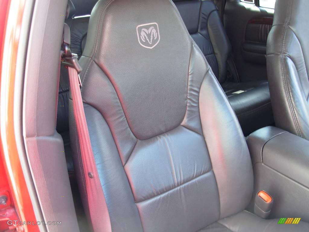 2000 Durango SLT 4x4 - Chili Pepper Red Pearl / Agate Black photo #20