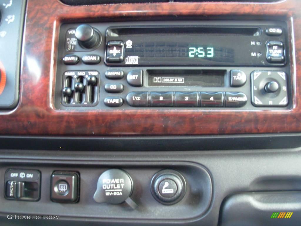 2000 Durango SLT 4x4 - Chili Pepper Red Pearl / Agate Black photo #25