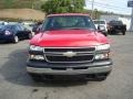 2007 Victory Red Chevrolet Silverado 1500 Classic Work Truck Extended Cab 4x4  photo #8