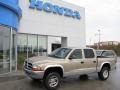 2001 Light Almond Pearl Dodge Dakota SLT Quad Cab 4x4  photo #1