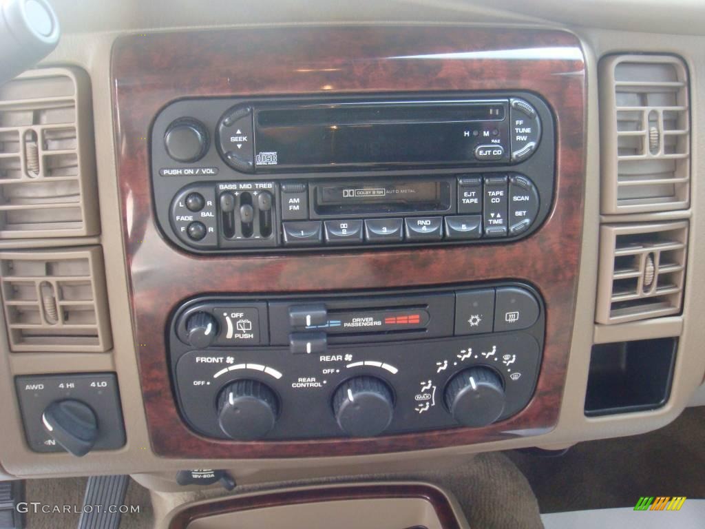 2001 Durango SLT 4x4 - Black / Sandstone photo #5