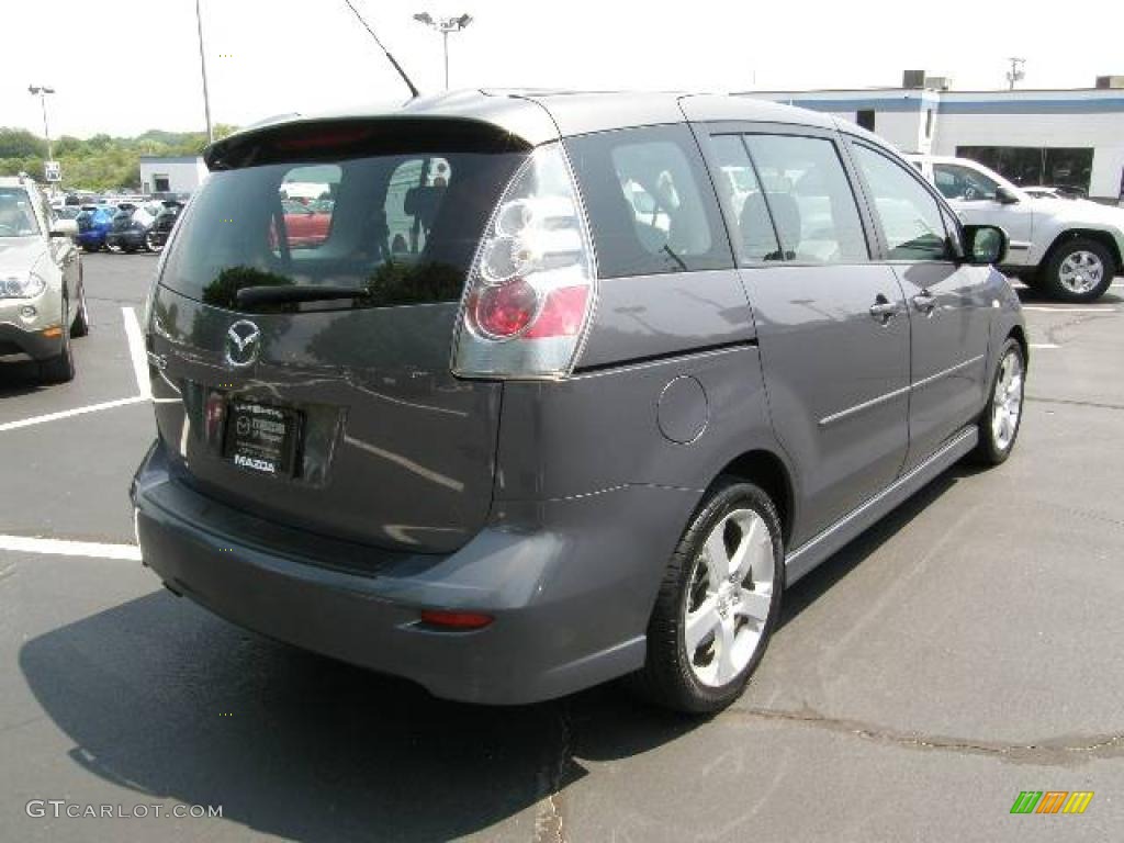 2007 MAZDA5 Sport - Galaxy Gray Mica / Black photo #5