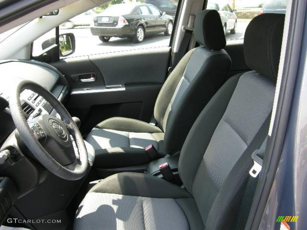 2007 MAZDA5 Sport - Galaxy Gray Mica / Black photo #9