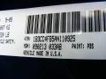  2010 Avenger SXT Deep Water Blue Pearl Color Code PBS