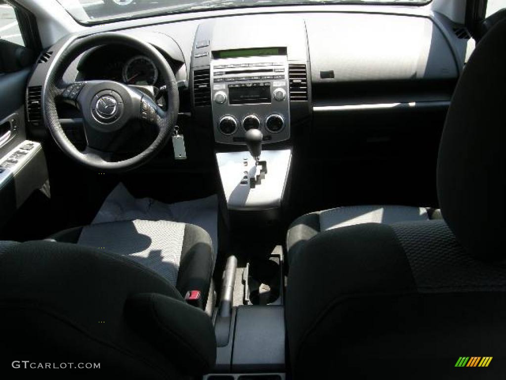 2007 MAZDA5 Sport - Galaxy Gray Mica / Black photo #14