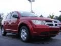 2010 Inferno Red Crystal Pearl Coat Dodge Journey SE  photo #4