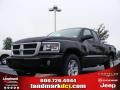 2010 Brilliant Black Crystal Pearl Dodge Dakota Big Horn Extended Cab  photo #1