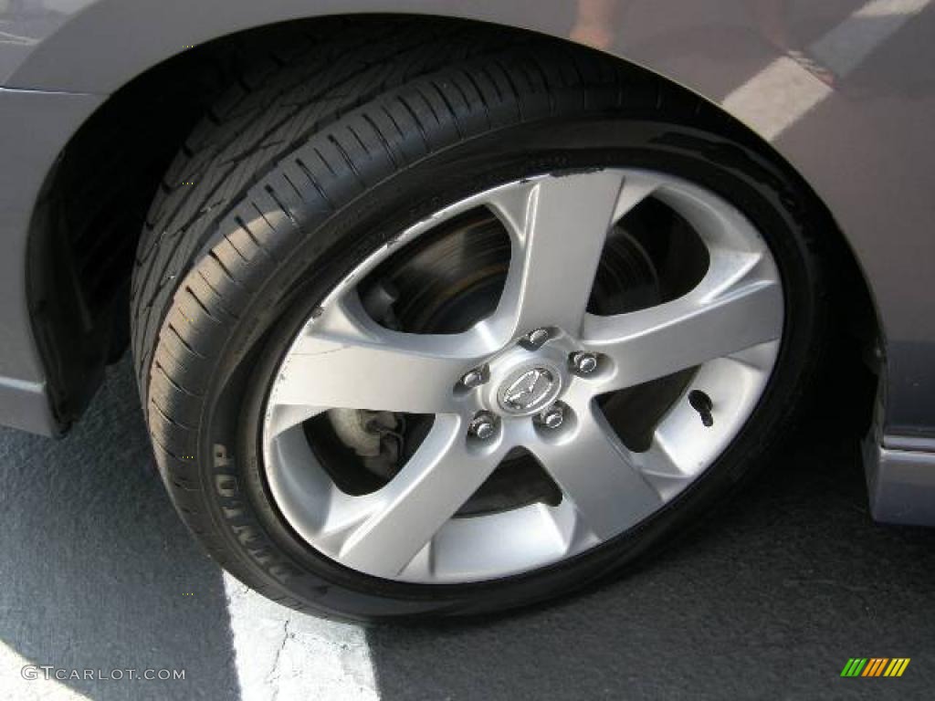 2007 MAZDA5 Sport - Galaxy Gray Mica / Black photo #18
