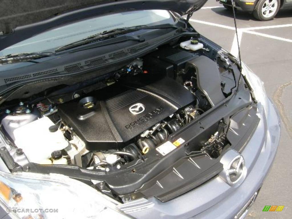 2007 MAZDA5 Sport - Galaxy Gray Mica / Black photo #21