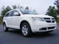 2010 Stone White Dodge Journey SXT  photo #4