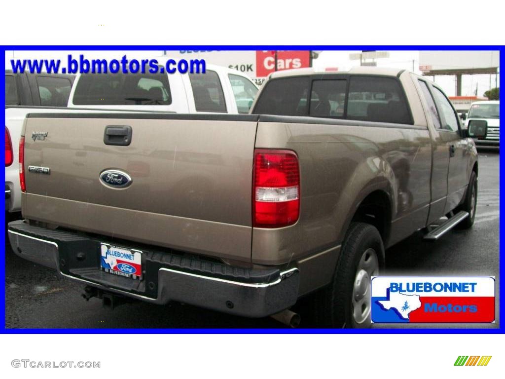 2005 F150 XLT SuperCab - Arizona Beige Metallic / Tan photo #6