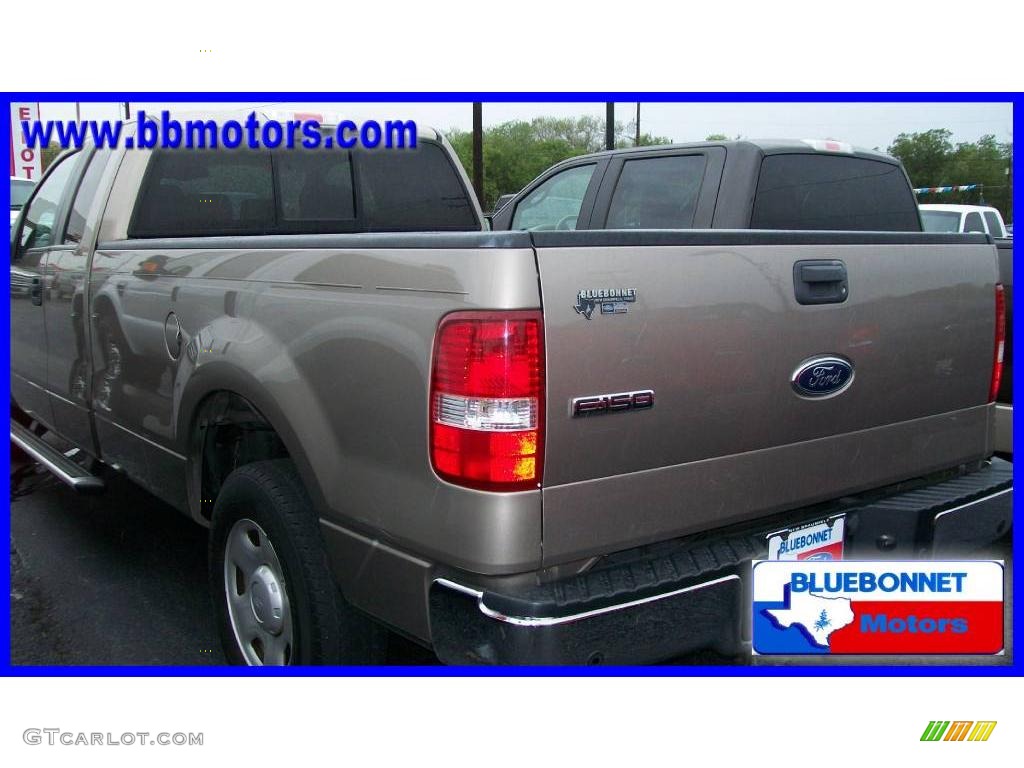 2005 F150 XLT SuperCab - Arizona Beige Metallic / Tan photo #7