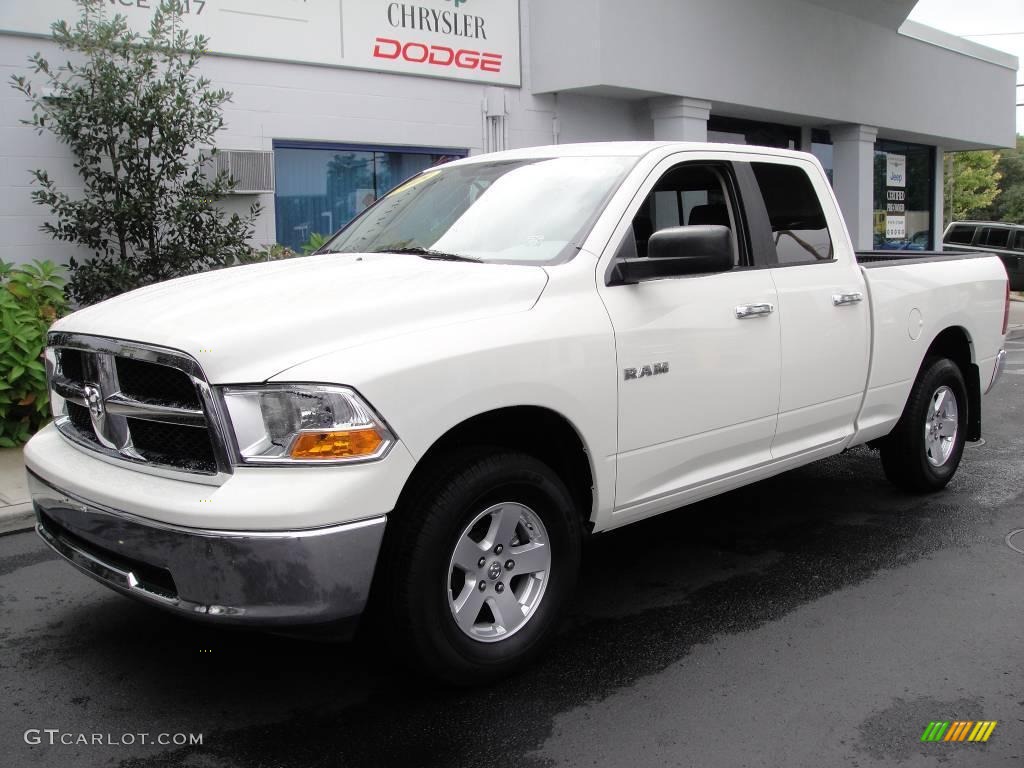 Stone White Dodge Ram 1500