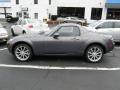 2008 Galaxy Gray Mica Mazda MX-5 Miata Hardtop Roadster  photo #2