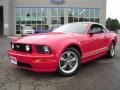 2006 Torch Red Ford Mustang GT Premium Convertible  photo #34