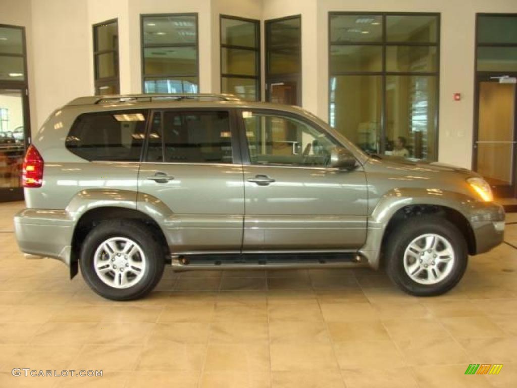 2007 GX 470 - Cypress Green Pearl / Ivory photo #1