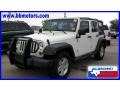 2007 Stone White Jeep Wrangler Unlimited X  photo #1