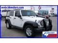 2007 Stone White Jeep Wrangler Unlimited X  photo #4