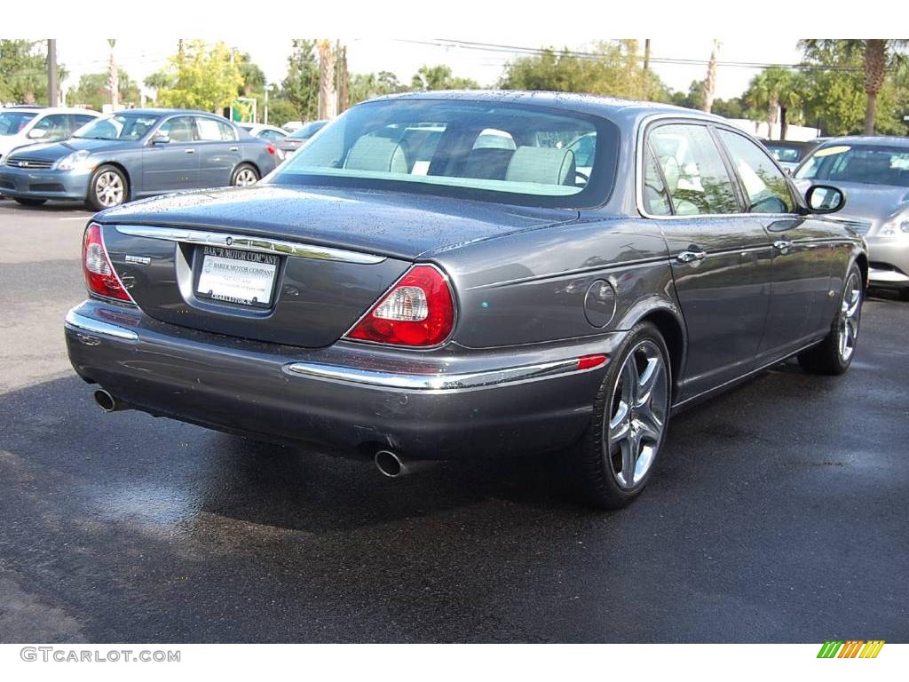 2007 XJ XJ8 L - Slate Grey Metallic / Dove/Granite photo #16