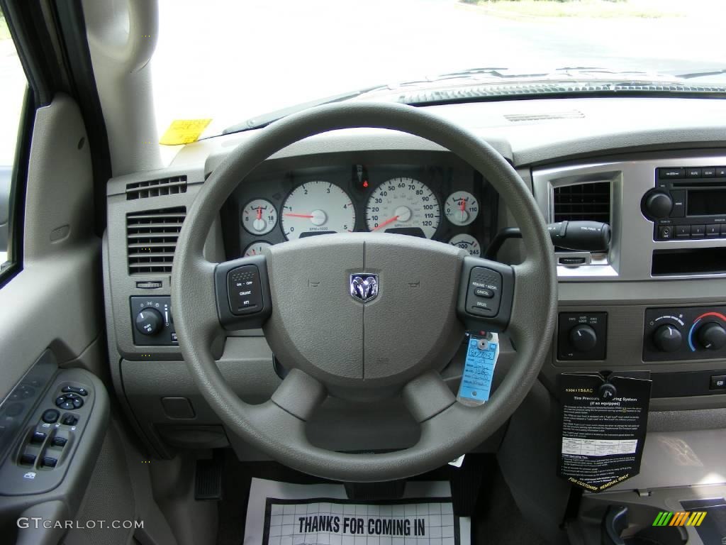 2009 Ram 3500 Big Horn Edition Quad Cab 4x4 Dually - Light Khaki Metallic / Khaki photo #13