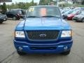 2001 Bright Island Blue Metallic Ford Ranger Edge SuperCab 4x4  photo #11