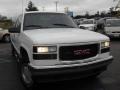 Olympic White - Sierra 1500 SLT Extended Cab 4x4 Photo No. 4