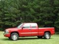 Fire Red 2004 GMC Sierra 1500 SLT Extended Cab 4x4