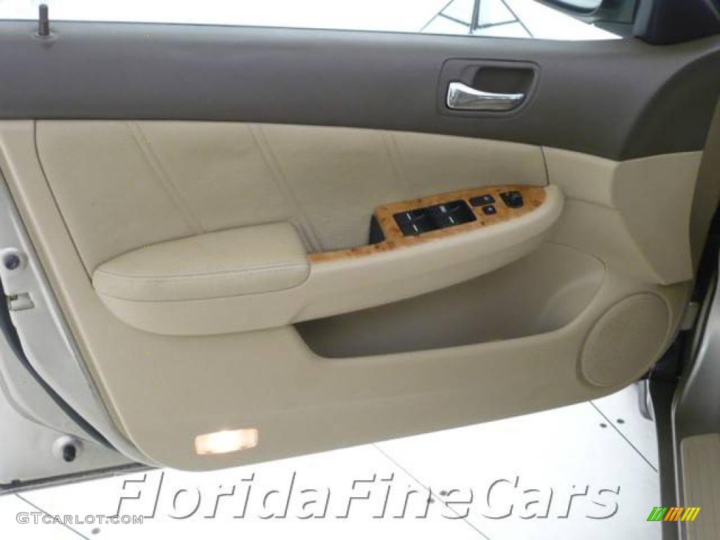 2003 Accord EX V6 Sedan - Desert Mist Metallic / Ivory photo #11