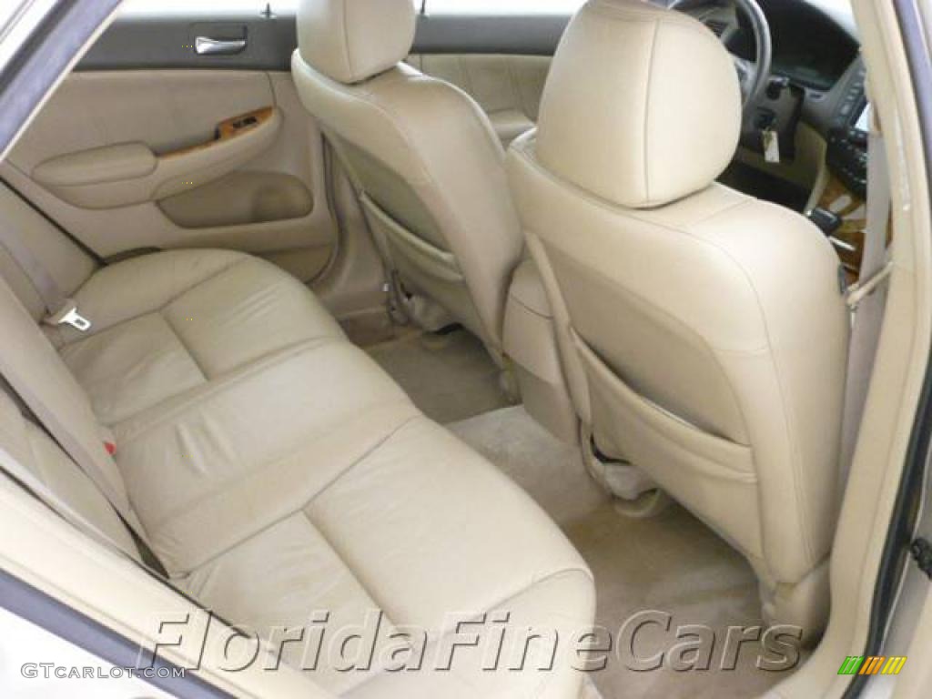 2003 Accord EX V6 Sedan - Desert Mist Metallic / Ivory photo #15