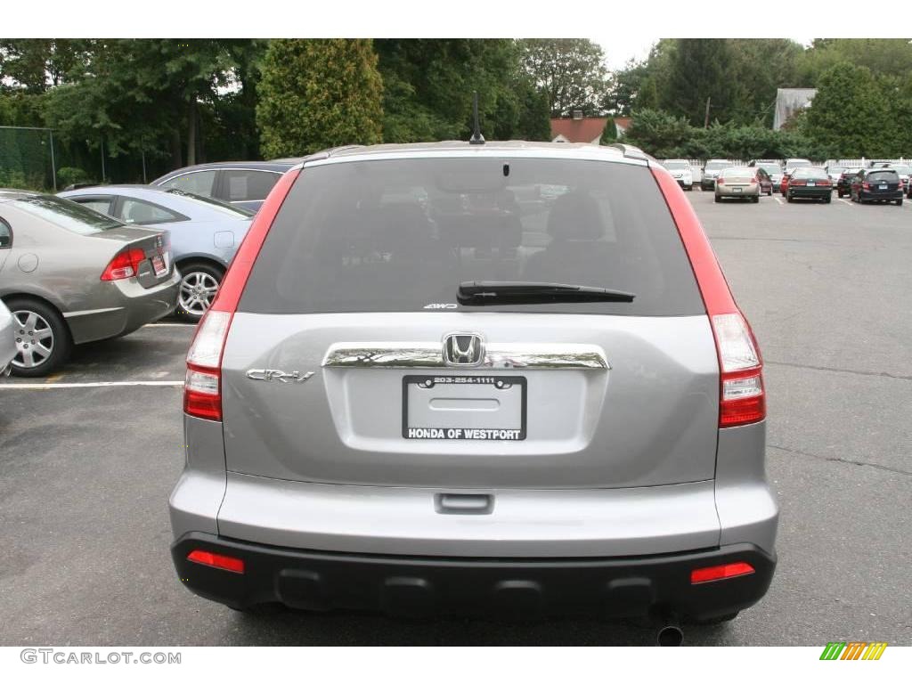 2008 CR-V EX 4WD - Whistler Silver Metallic / Gray photo #6