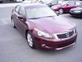 2009 Basque Red Pearl Honda Accord EX-L V6 Sedan  photo #5