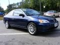 2003 Eternal Blue Pearl Honda Civic LX Coupe  photo #2