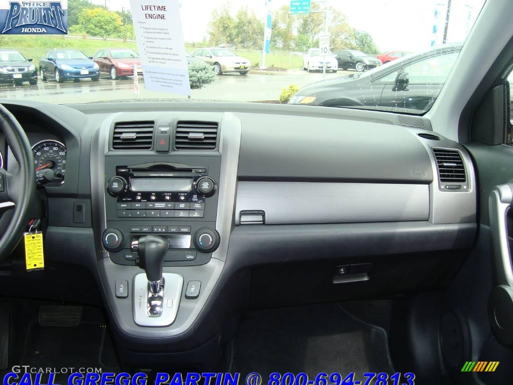 2008 CR-V EX-L 4WD - Nighthawk Black Pearl / Black photo #17