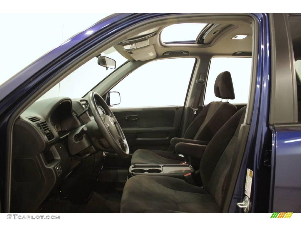 2005 CR-V EX 4WD - Eternal Blue Pearl / Black photo #9