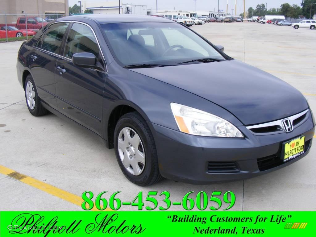 2006 Accord LX Sedan - Graphite Pearl / Gray photo #1