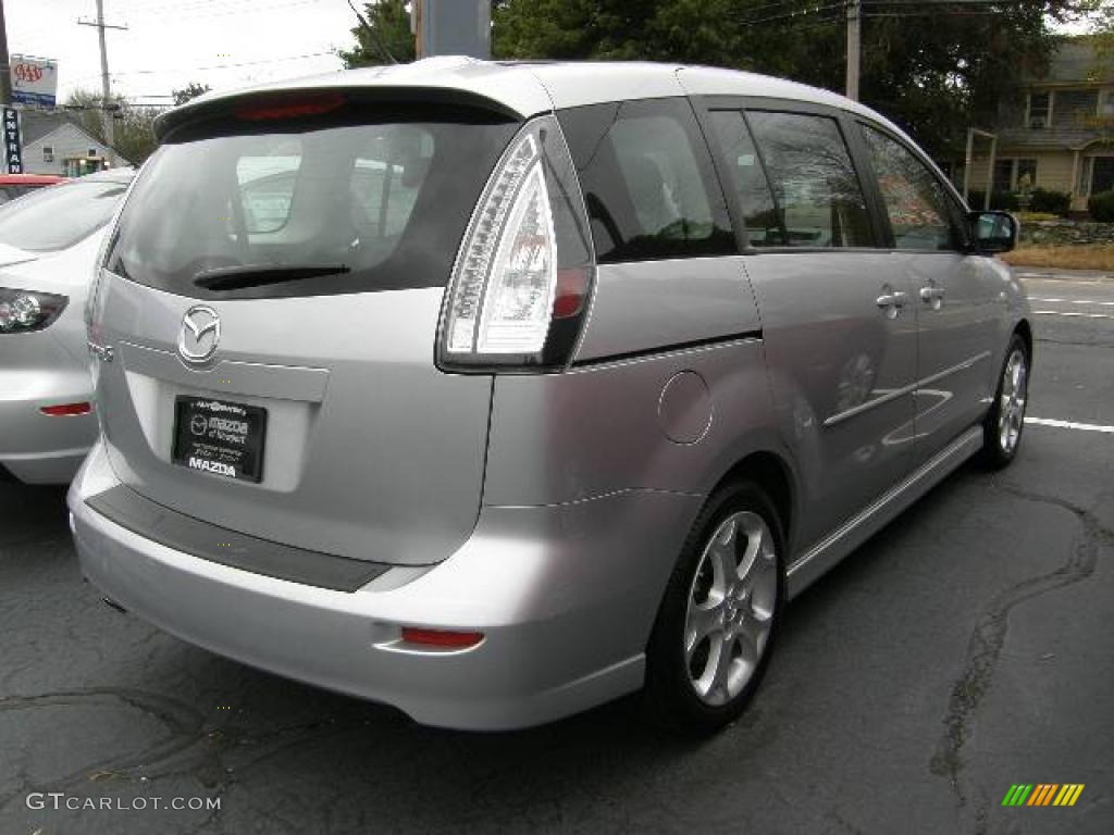 2008 MAZDA5 Touring - Sunlight Silver / Black photo #3