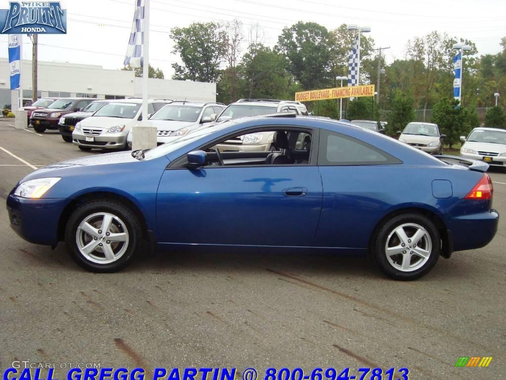 Sapphire Blue Pearl Honda Accord