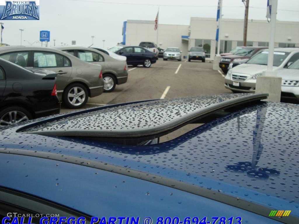 2005 Accord EX-L Coupe - Sapphire Blue Pearl / Black photo #9