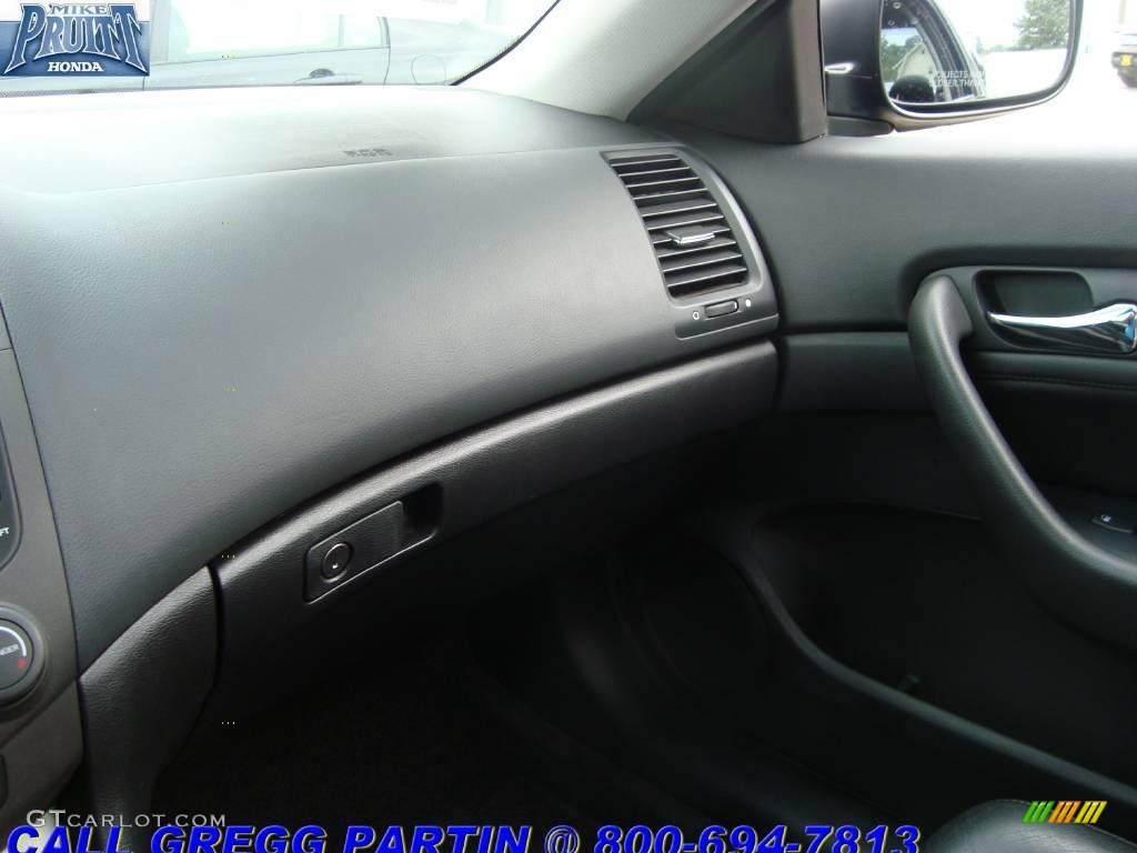 2005 Accord EX-L Coupe - Sapphire Blue Pearl / Black photo #22
