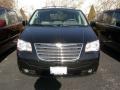 2009 Brilliant Black Crystal Pearl Chrysler Town & Country Touring  photo #2