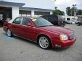 2004 Crimson Red Pearl Cadillac DeVille Sedan  photo #5