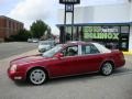 2004 Crimson Red Pearl Cadillac DeVille Sedan  photo #10