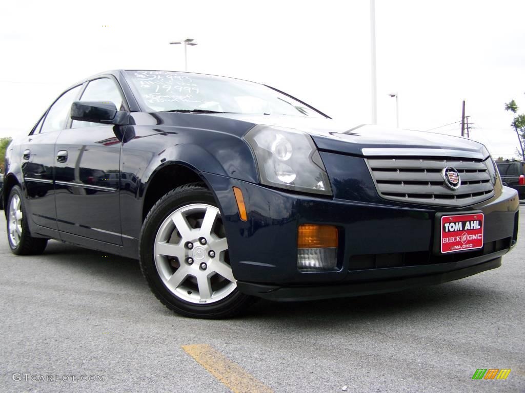 2005 CTS Sedan - Blue Chip / Light Neutral photo #1