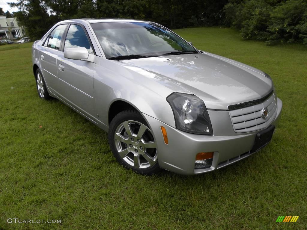 2007 CTS Sedan - Light Platinum / Ebony photo #1