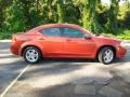 2008 Sunburst Orange Pearl Dodge Avenger SXT  photo #2