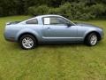 2005 Windveil Blue Metallic Ford Mustang V6 Deluxe Coupe  photo #9