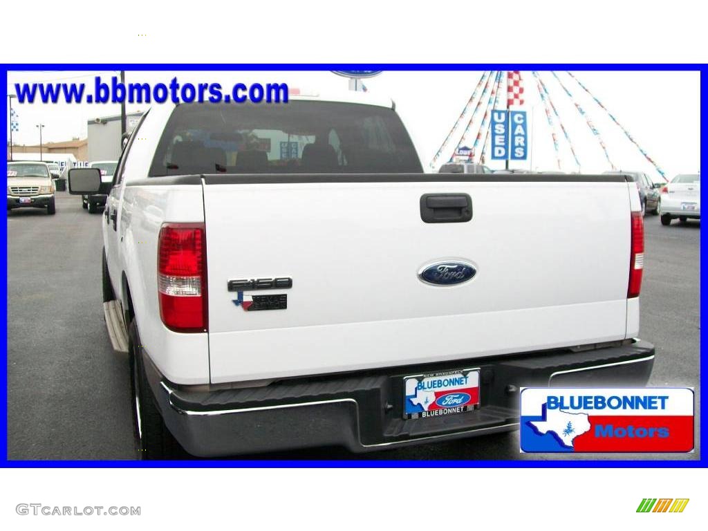 2006 F150 XLT SuperCrew - Oxford White / Tan photo #9