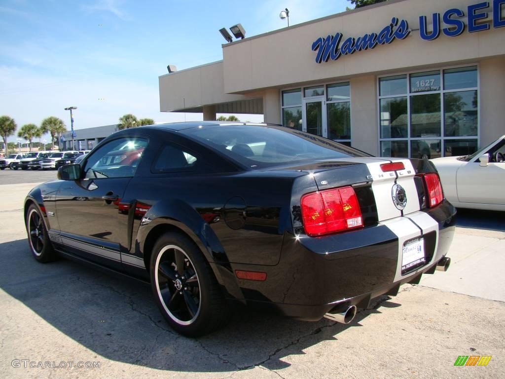 2007 Mustang Shelby GT Coupe - Black / Dark Charcoal photo #8