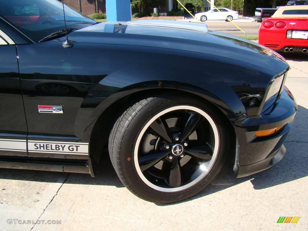 2007 Mustang Shelby GT Coupe - Black / Dark Charcoal photo #19