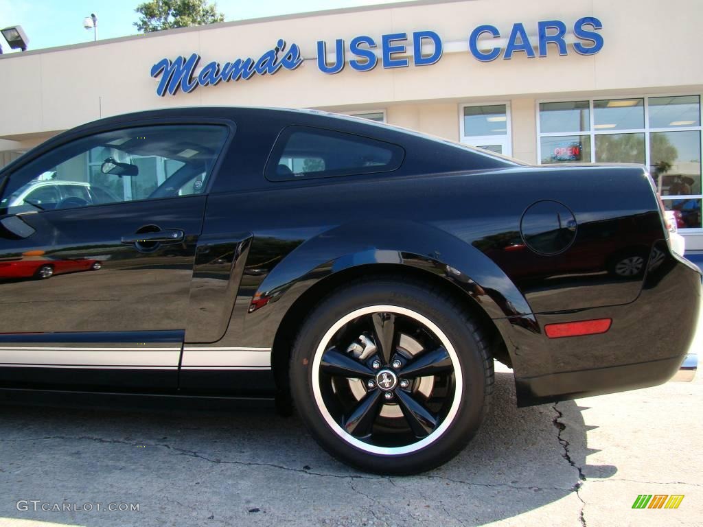 2007 Mustang Shelby GT Coupe - Black / Dark Charcoal photo #21